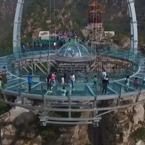 Beijing Private Tour to Shilinxia Cantilever Viewing Platform with Cable Car ride