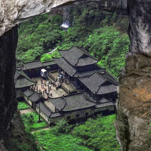 All Inclusive Private Day Tour to Wulong Karst Geological Park from Chongqing