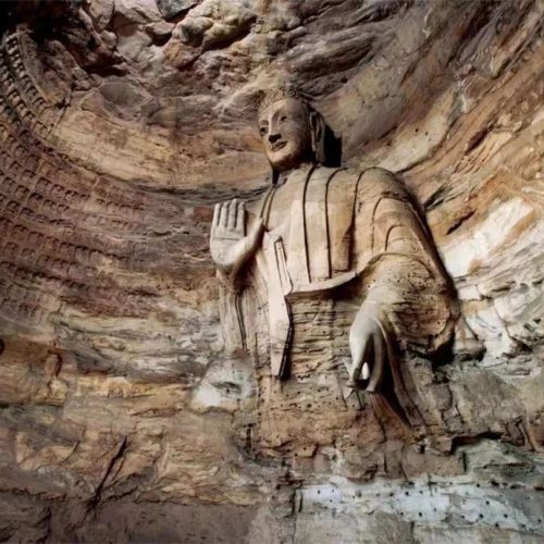 Beijing Private Day Tour to Hanging Temple and Yungang Grottoes by Bullet Train