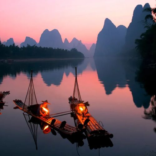 5 Days Hong Kong Guilin Chengdu Tour with Karst Landscape & Pandas