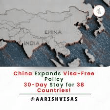 China 30 Days Visa Free